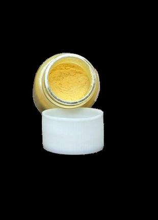 Пигмент перламутровый желтый 10 гр №2 для эпоксидной смолы3 фото