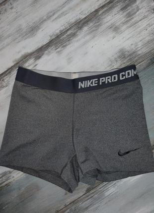 Спортивные шорты nike pro combat