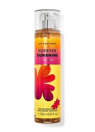 Парфюмированный спрей для тела bath and body works forever sunshine