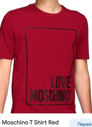 Love moschino футболка мужская9 фото