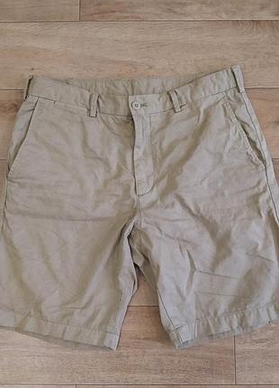 Міські чоловічі шорти чіноси uniqlo. pp. l, w 33