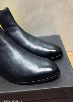 Вишуканого дизайну шкіряні черевики челсі успішного бренду з німеччини gordon & bros3 фото