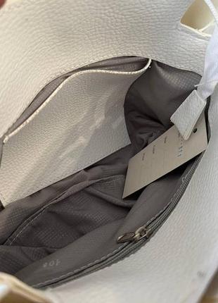 Жіноча міні сумочка на плече екошкіра зара, якісна класична маленька сумка для дівчат zara серый сірий6 фото