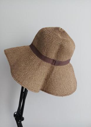Шляпа шляпка летняя пляжная компактная1 фото
