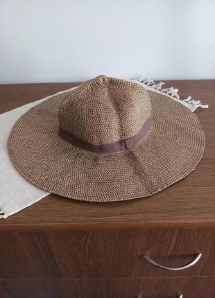 Шляпа шляпка летняя пляжная компактная3 фото