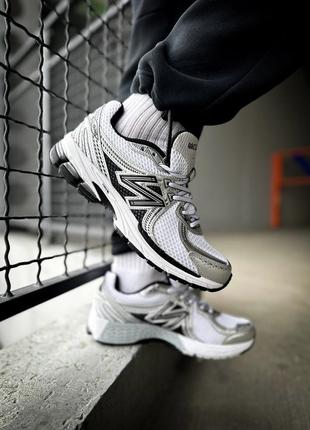 Нью белевес кроссовки new balance 860 v2"silver/ black"