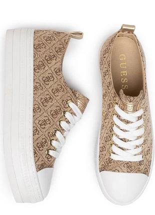 Кеды guess на платформе, оригинал, р. 38