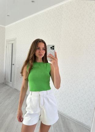 Трикотажный топ zara s
