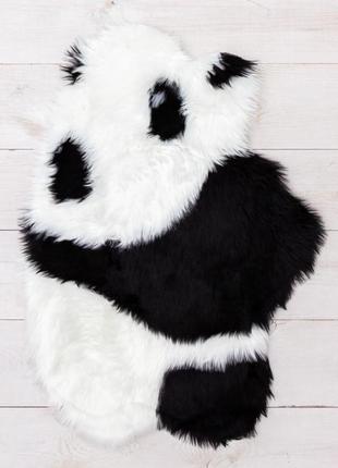 Пухнастий килимок панда 60*85