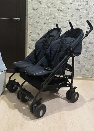 Коляска peg perego pliko mini twin1 фото