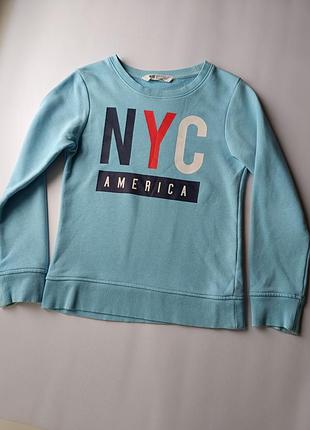 Джемпер реглан лонгслів h&amp;m розмір 6-8