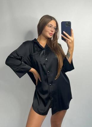 Шовкова сорочка для сну