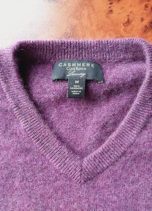 Кашемировий свитер пуловер cashmere club room2 фото