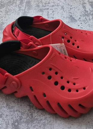 Детские crocs echo clog, 100% оригинал6 фото