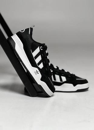 Кроссовки adidas adi2000 black white3 фото