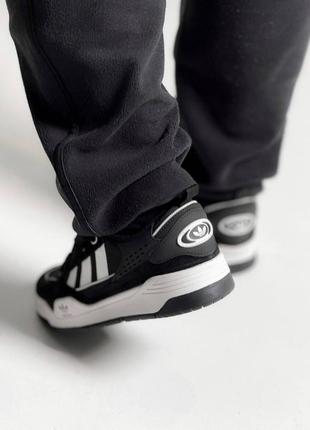 Кроссовки adidas adi2000 black white4 фото