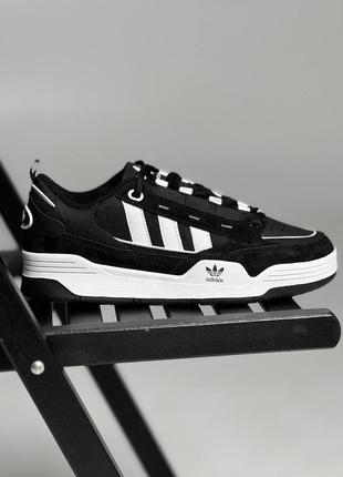 Кросівки adidas adi2000 black white2 фото