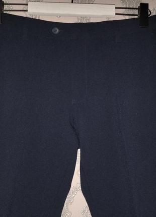 Мужские брюки брюки классические синие next на кант3 фото