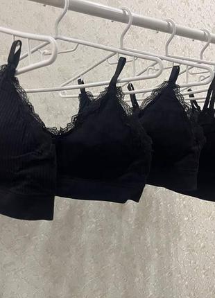 Топ с кружевом