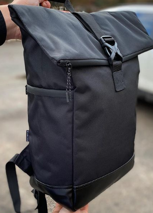 Рюкзак roll top мужской-женский для ноутбука городской ролл топ, большой рюкзак для путешествий7 фото