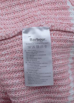 Barbour tynemouth knit sherbet шикарна в'язана кофта oversize оверсайз оригінал вільного крою8 фото