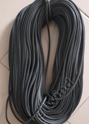 Шнур для фиксации москитной сетки диаметр 5мм, белый, черный, на отрез, метраж6 фото