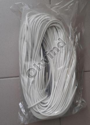 Шнур для фиксации москитной сетки диаметр 5мм, белый, черный, на отрез, метраж8 фото