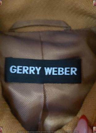 Фирменный gerry weber стильный пиджак/жакет в сочном горчичном цвете, размер с-м10 фото