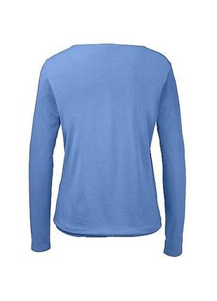 Голубая блуза-рубашка tchibo германия.2 фото