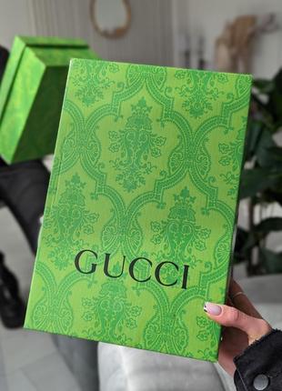 Фірмова упаковка коробка gucci, упаковка на подарунок. подарункова брендова упаковка гуччі1 фото