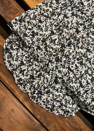 Женская рубашка (блуза) в цветочный принт mint velvet (минт вельвет лрр идеал оригинал разноцветная)7 фото