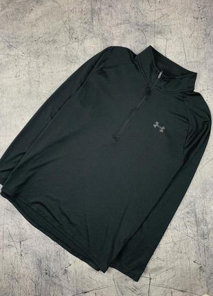 Крута чоловіча спортивна термо-кофта under armour лонгслів рашгард хл розмір