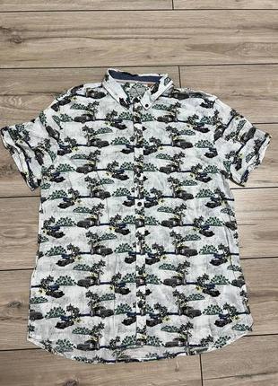 Чоловіча літня гавайська сорочка blend l-xl