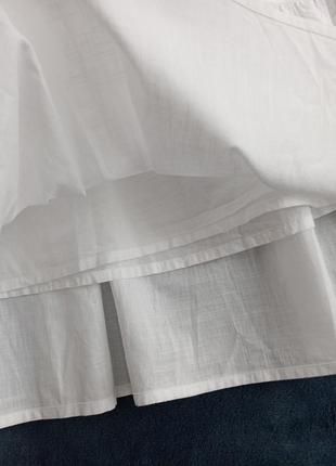 Розкішна біла сукня від next зі 100% бавовни3 фото