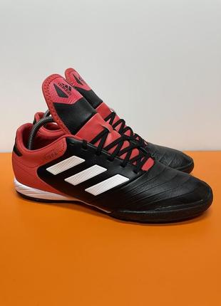 Футбольные кроссовки копочки adidas leather 🔥оригінал1 фото