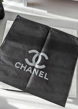 Фірмове паковання пильник, чохол великий chanel, паковання на подарунок. подарункова брендова упаковка шанель