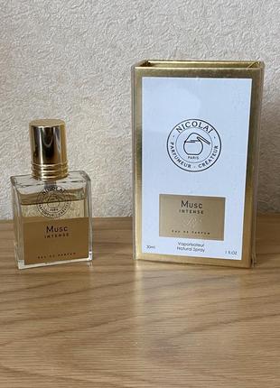 Nicolai parfumeur musc intense, edp, оригинал, 25-26/30