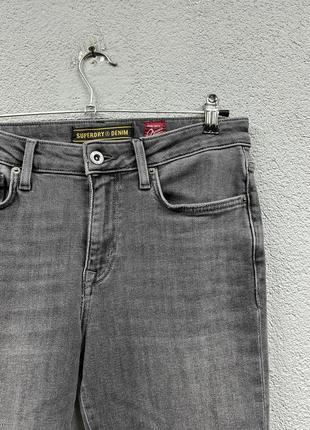 Джинси super dry denim w30 l30 оригінал чоловічі штани2 фото