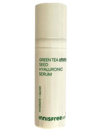 Innisfree green tea seed hyaluronic serum сыворотка зеленый чай1 фото