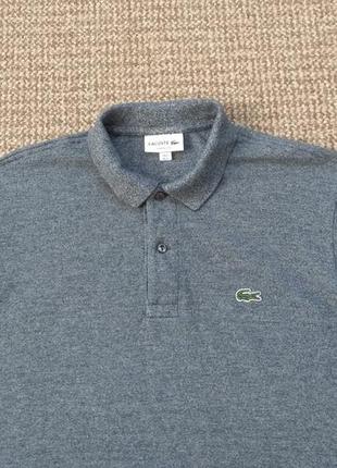 Lacoste поло футболка classic fit оригінал (5 — l)3 фото