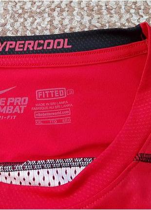 Nike pro hypercool рашгард компресійна футболка для спорту оригінал (xxl)10 фото