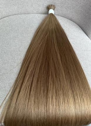 Натуральные русые волосы для наращивания