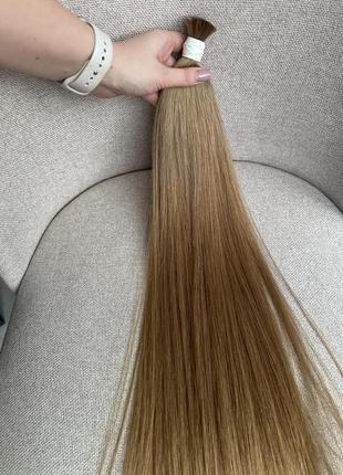Натуральные русые волосы для наращивания