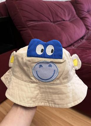 Панамка панама шляпа животного обезьяна next h&amp;m1 фото
