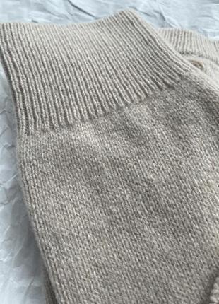Новый кашемировый свитер, бежевый, zara, m, xl10 фото