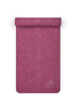 Коврик для йоги adidas camo yoga mat фиолетовый уни 173 х 61 х 0,5 см2 фото
