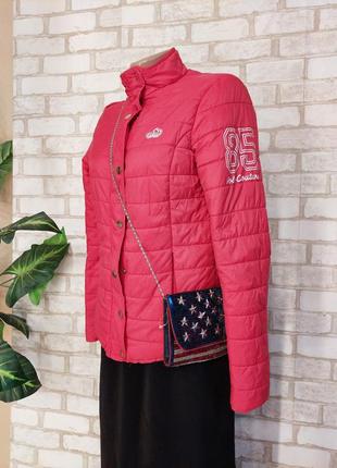 Новая легкая но тёплая куртка на осень/весну в сочном красном цвете, размер с-м4 фото