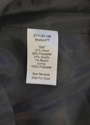 Фирменный cabi пиджак/жакет/полупальто на 37 % шерсть в цвете бирюза, размер с-м8 фото