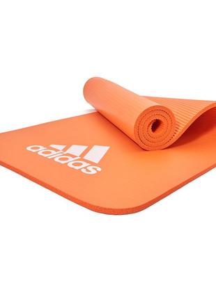 Коврик для фитнеса adidas fitness mat оранжевый уни 183 х 61 х 1 см4 фото