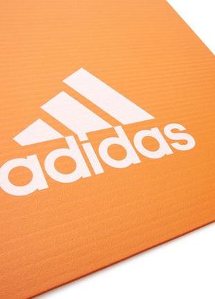 Коврик для фитнеса adidas fitness mat оранжевый уни 183 х 61 х 1 см6 фото